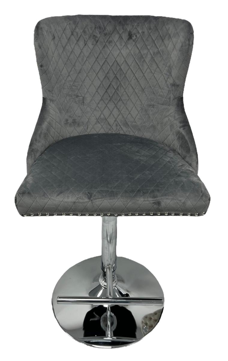 Lewis 01 Dark Grey Bar Stool — Bar Stools handmade to order by Langham Furniture, image 6 of 6