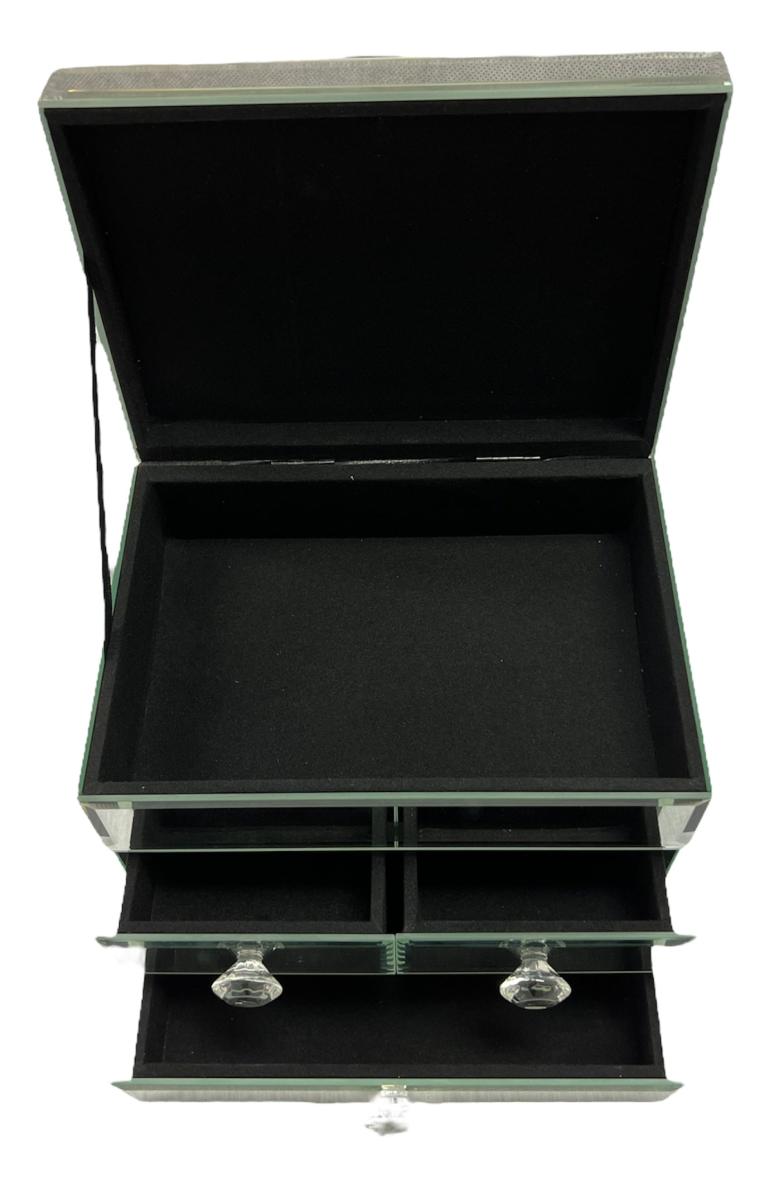 Jewellery Box with Drawers — Mirror Ornaments handmade to order by Langham Furniture, image 6 of 7