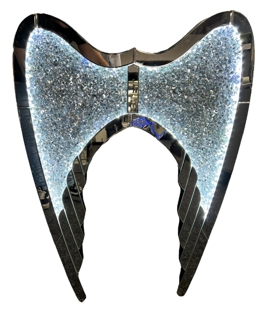 Angel Wings (White/Colour LED) — Lighting handmade to order by Langham Furniture, image 2 of 2