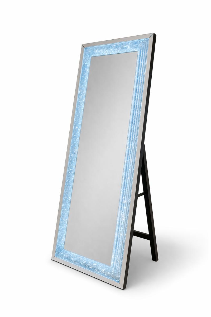 F1761 (LED) Free-Standing Mirror — Wall Mirrors handmade to order by Langham Furniture, image 2 of 6