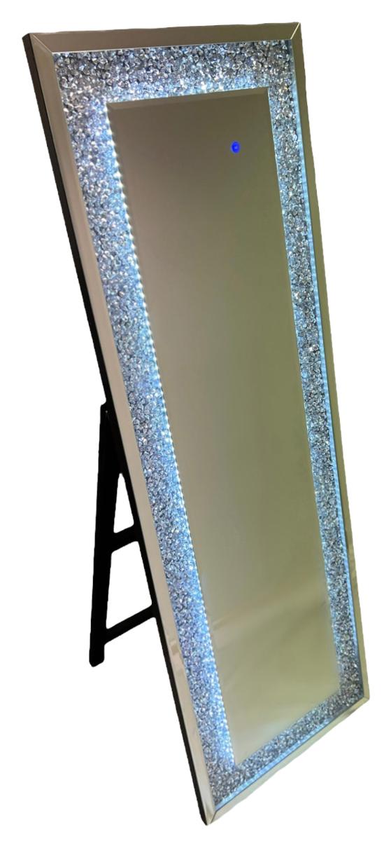 F1761 (LED) Free-Standing Mirror — Wall Mirrors handmade to order by Langham Furniture, image 3 of 6