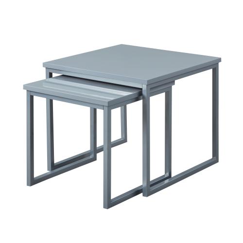 Milan Nest of 2 Tables — Side & Lamp Tables handmade to order by Langham Furniture