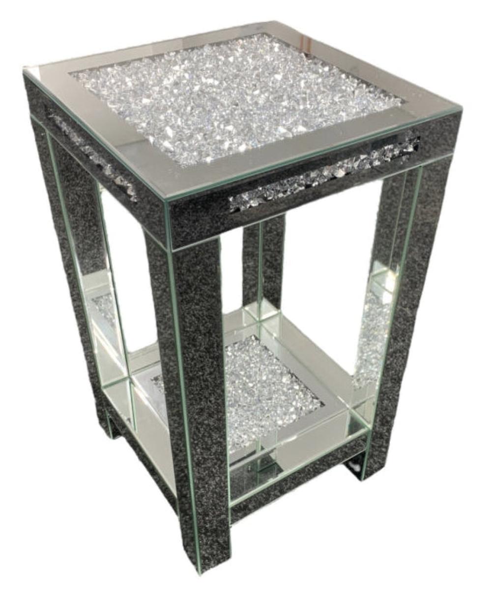 Pedestal 22 — Mirrored Furniture handmade to order by Langham Furniture, image 4 of 5