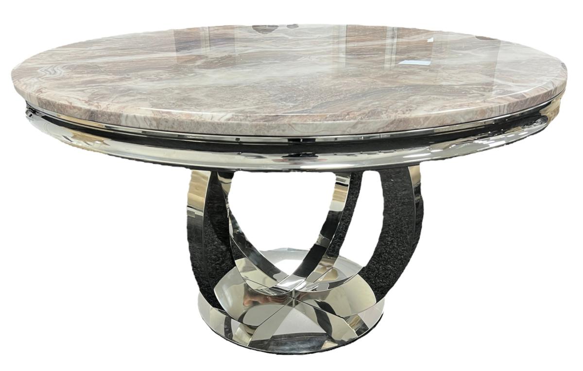 Chelsea Round Table (1.3m) — Dining Tables handmade to order by Langham Furniture, image 5 of 5
