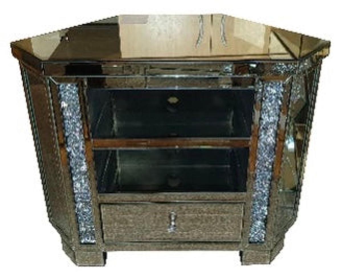 Roma Corner TV Unit — Mirrored Furniture handmade to order by Langham Furniture, image 6 of 6