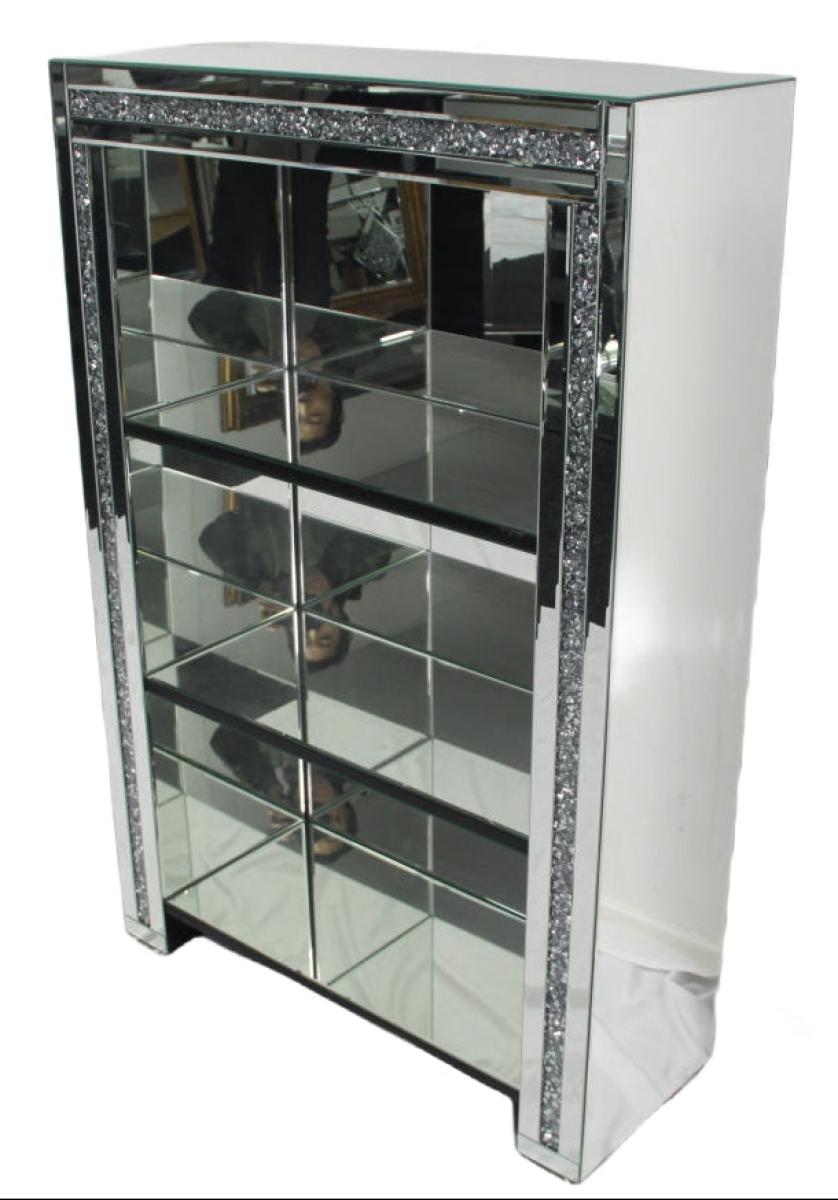 Roma Bookcase — Mirrored Furniture handmade to order by Langham Furniture, image 4 of 5