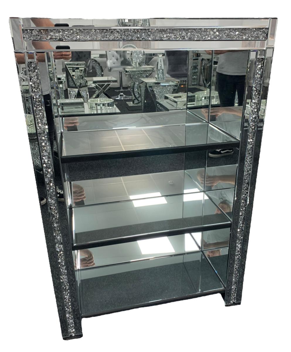 Roma Bookcase — Mirrored Furniture handmade to order by Langham Furniture, image 5 of 5