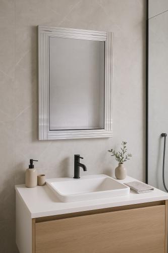 8008 Wall Mirror — Wall Mirrors handmade to order by Langham Furniture