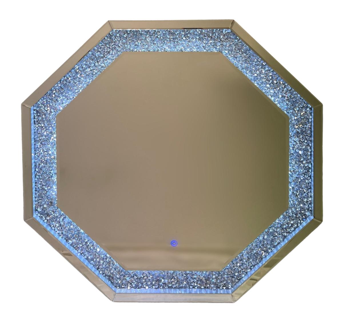 SY1761 Octagon (LED) Wall Mirror — Wall Mirrors handmade to order by Langham Furniture, image 2 of 3