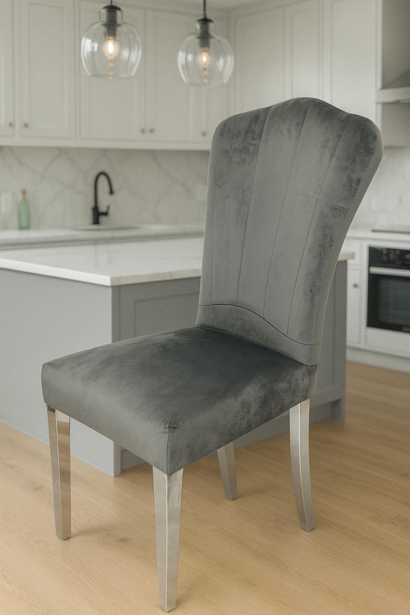 Alice Chair (Chrome Legs) — Dining Chairs handmade to order by Langham Furniture, image 11 of 20