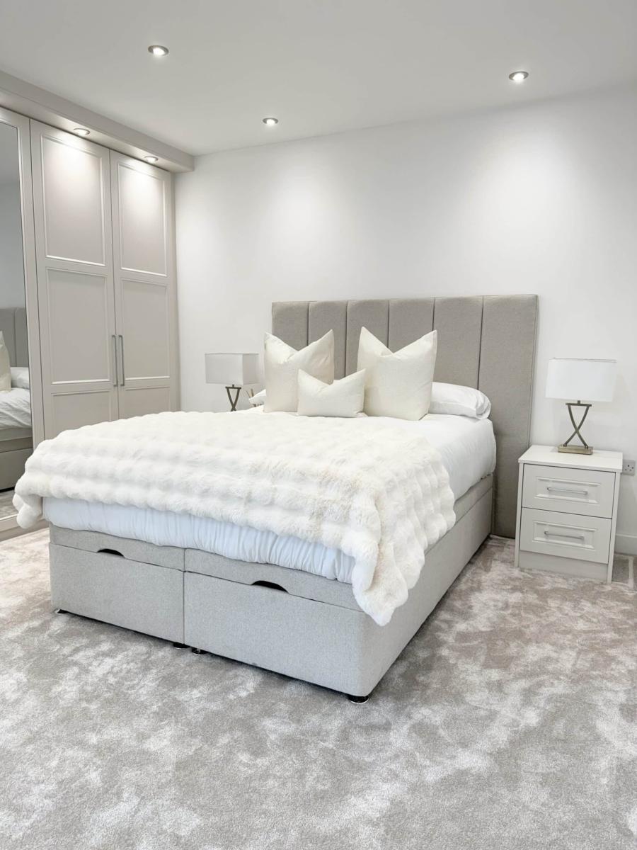 Elena Divan — Divan Beds handmade to order by Langham Furniture, image 1 of 4