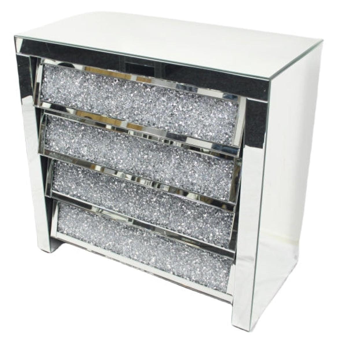 Roma 4 Drawer Dresser — Mirrored Furniture handmade to order by Langham Furniture, image 3 of 5