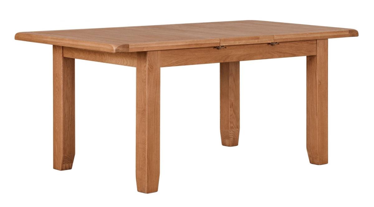 Torino 1.2/1.4m Extending Dining Table — Dining Tables handmade to order by Langham Furniture, image 2 of 5