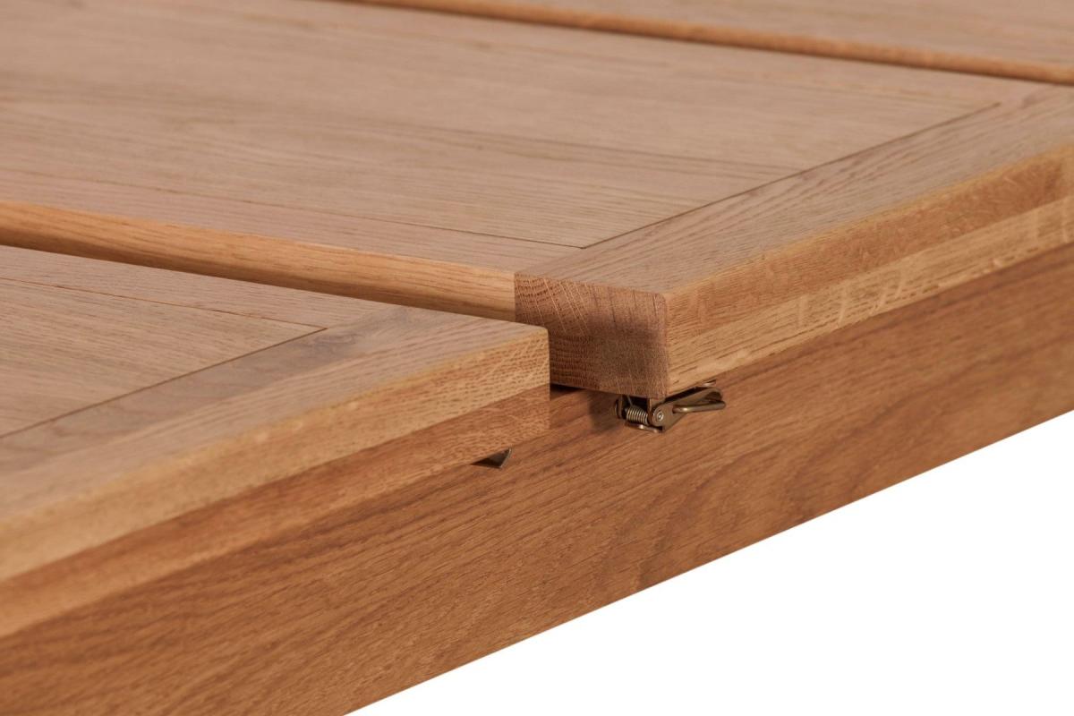 Torino 1.2/1.4m Extending Dining Table — Dining Tables handmade to order by Langham Furniture, image 4 of 5