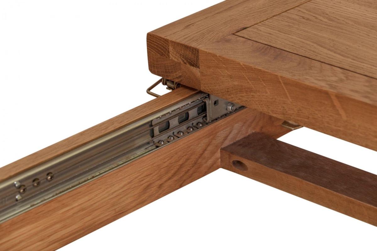 Torino 1.2/1.4m Extending Dining Table — Dining Tables handmade to order by Langham Furniture, image 5 of 5