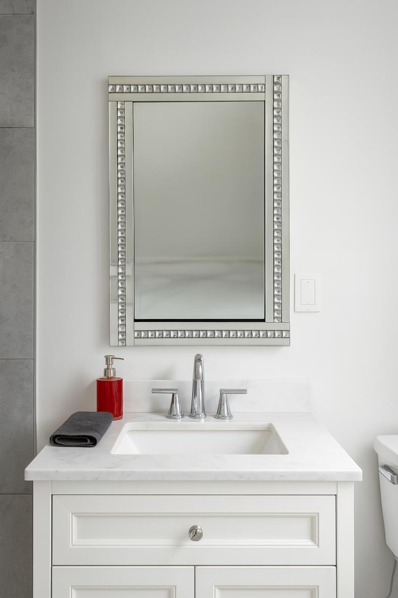 SY1705 Wall Mirror — Wall Mirrors handmade to order by Langham Furniture, image 1 of 2