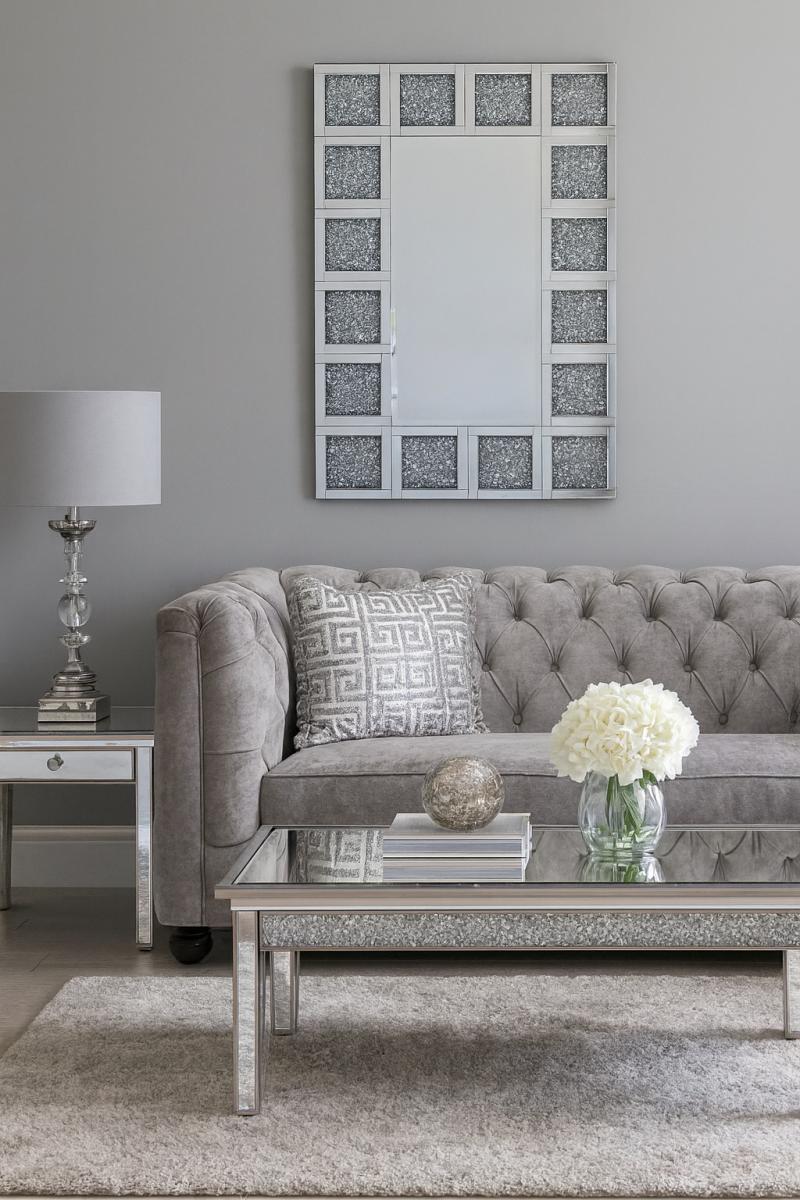 SY1702 Wall Mirror — Wall Mirrors handmade to order by Langham Furniture, image 1 of 2