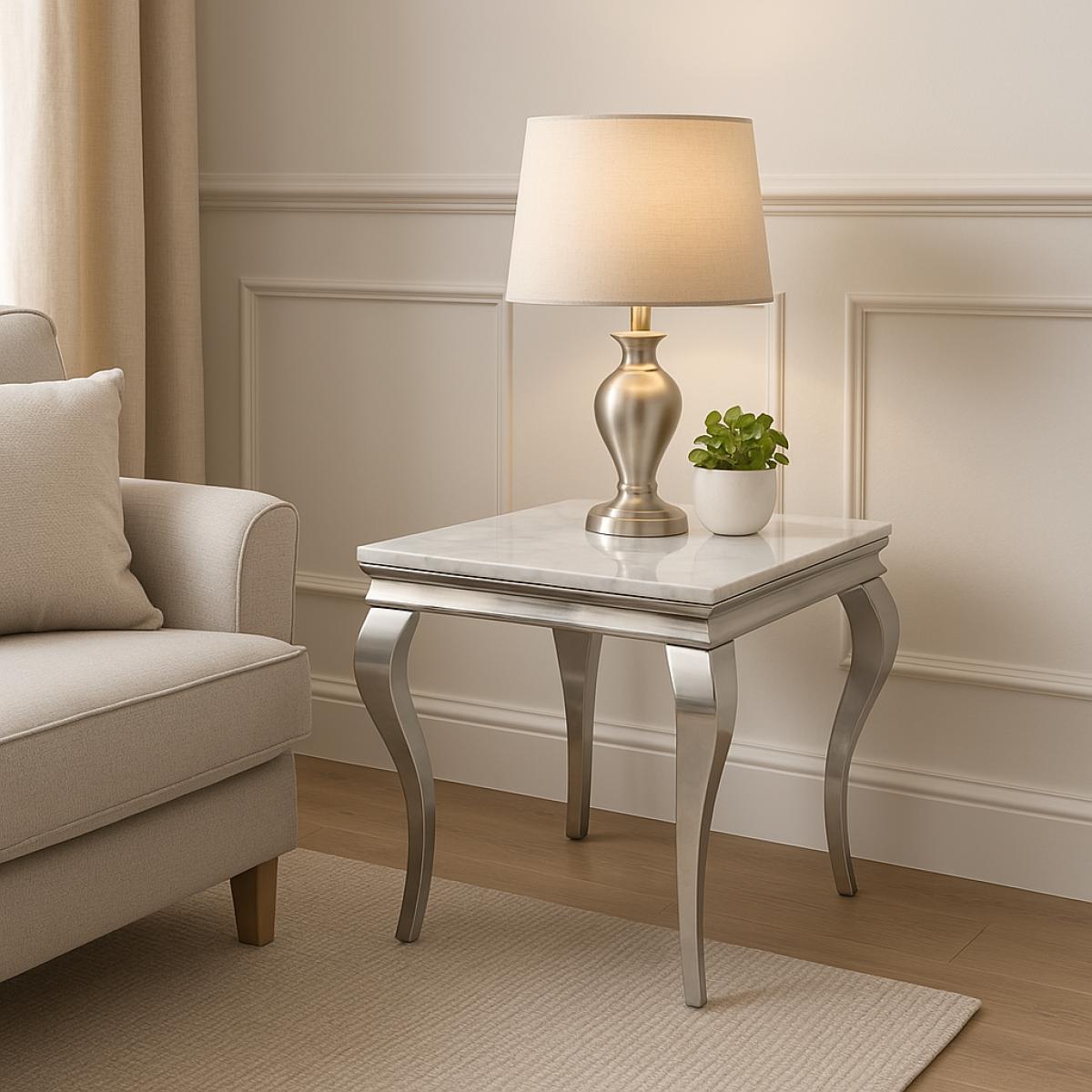 Lewis Lamp Table — Side & Lamp Tables handmade to order by Langham Furniture, image 1 of 13