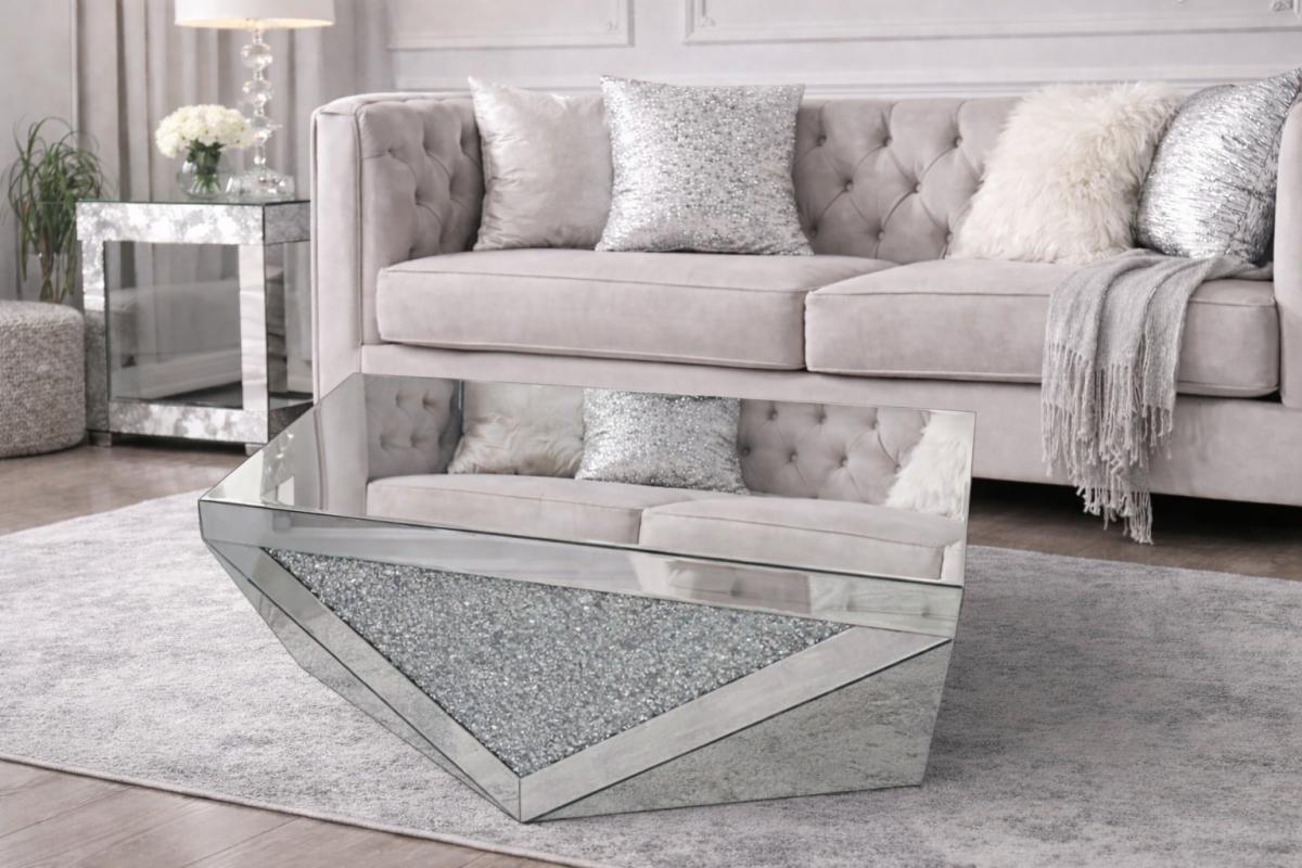 Roma Coffee Table — Mirrored Furniture handmade to order by Langham Furniture, image 1 of 2