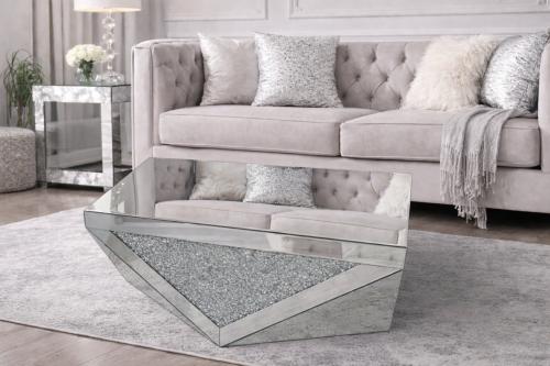 Roma Coffee Table — Mirrored Furniture handmade to order by Langham Furniture