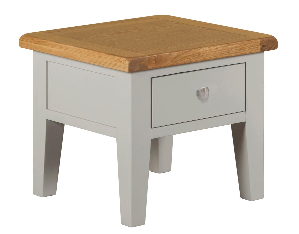 Lucca Lamp Table — Side & Lamp Tables handmade to order by Langham Furniture, image 1 of 1