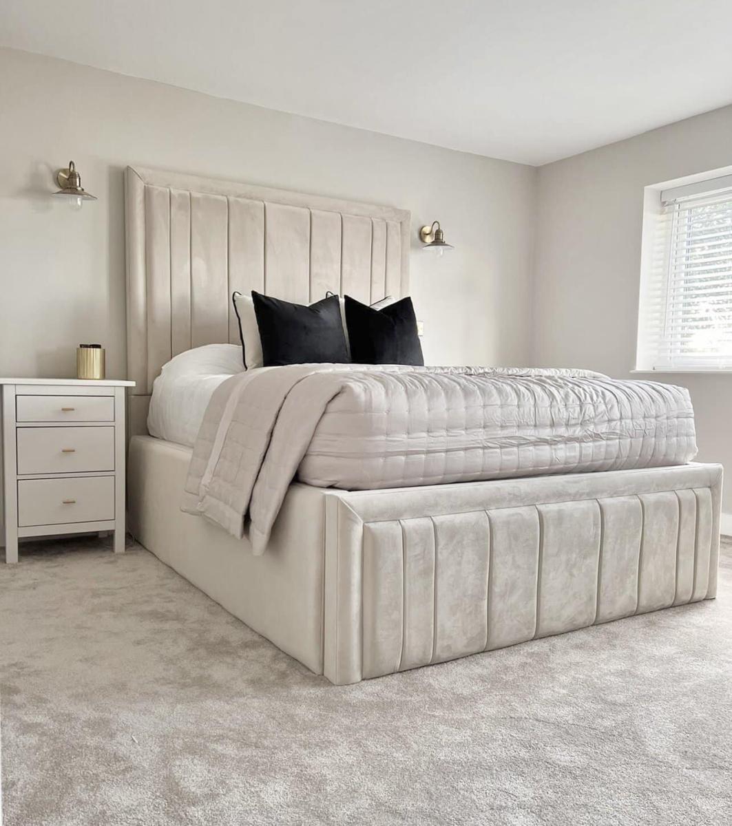 Bellagio — Bed Frames handmade to order by Langham Furniture, image 1 of 5