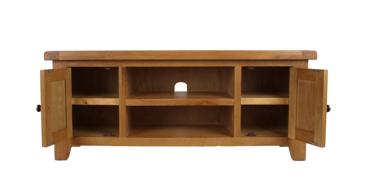 Torino Large TV Unit — TV Units handmade to order by Langham Furniture, image 4 of 8