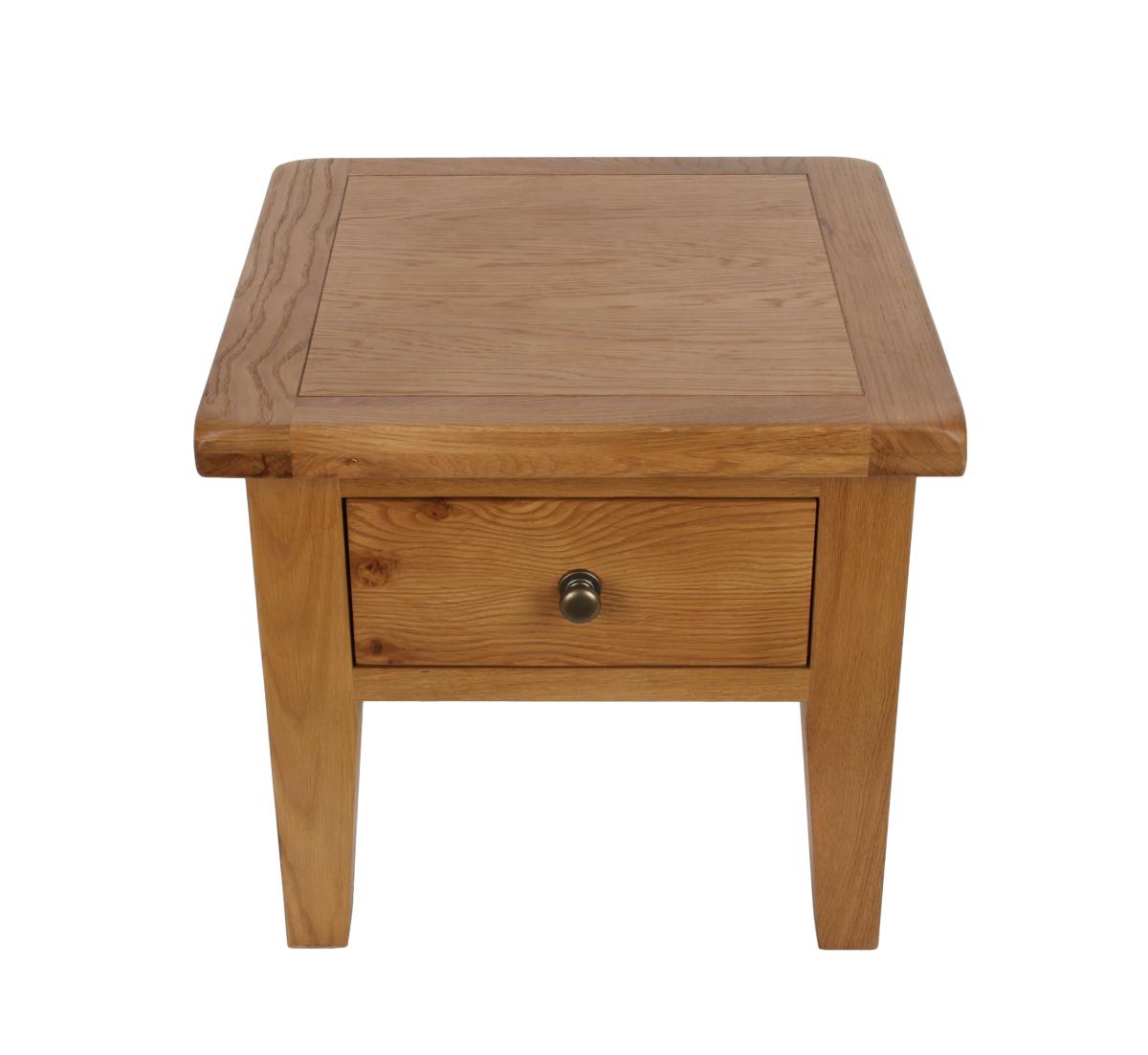 Torino Lamp Table — Side & Lamp Tables handmade to order by Langham Furniture, image 4 of 9