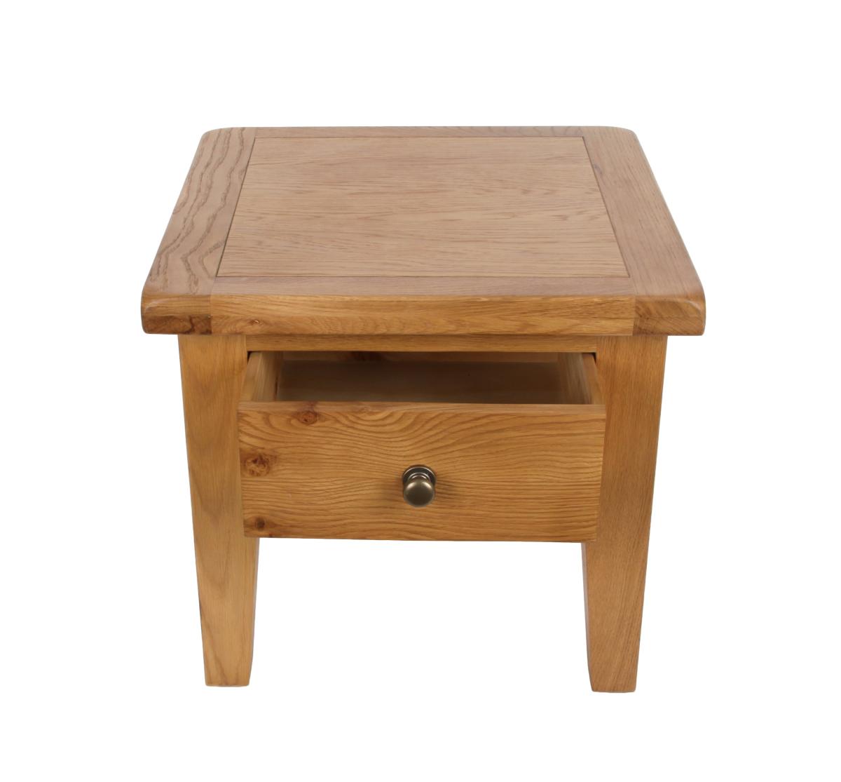 Torino Lamp Table — Side & Lamp Tables handmade to order by Langham Furniture, image 5 of 9