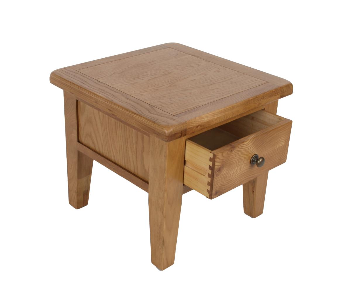 Torino Lamp Table — Side & Lamp Tables handmade to order by Langham Furniture, image 7 of 9