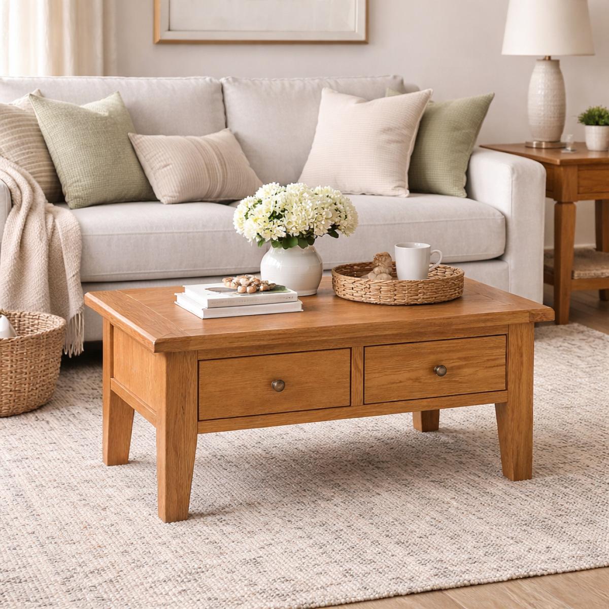 Torino Coffee Table — Coffee Tables handmade to order by Langham Furniture, image 1 of 9