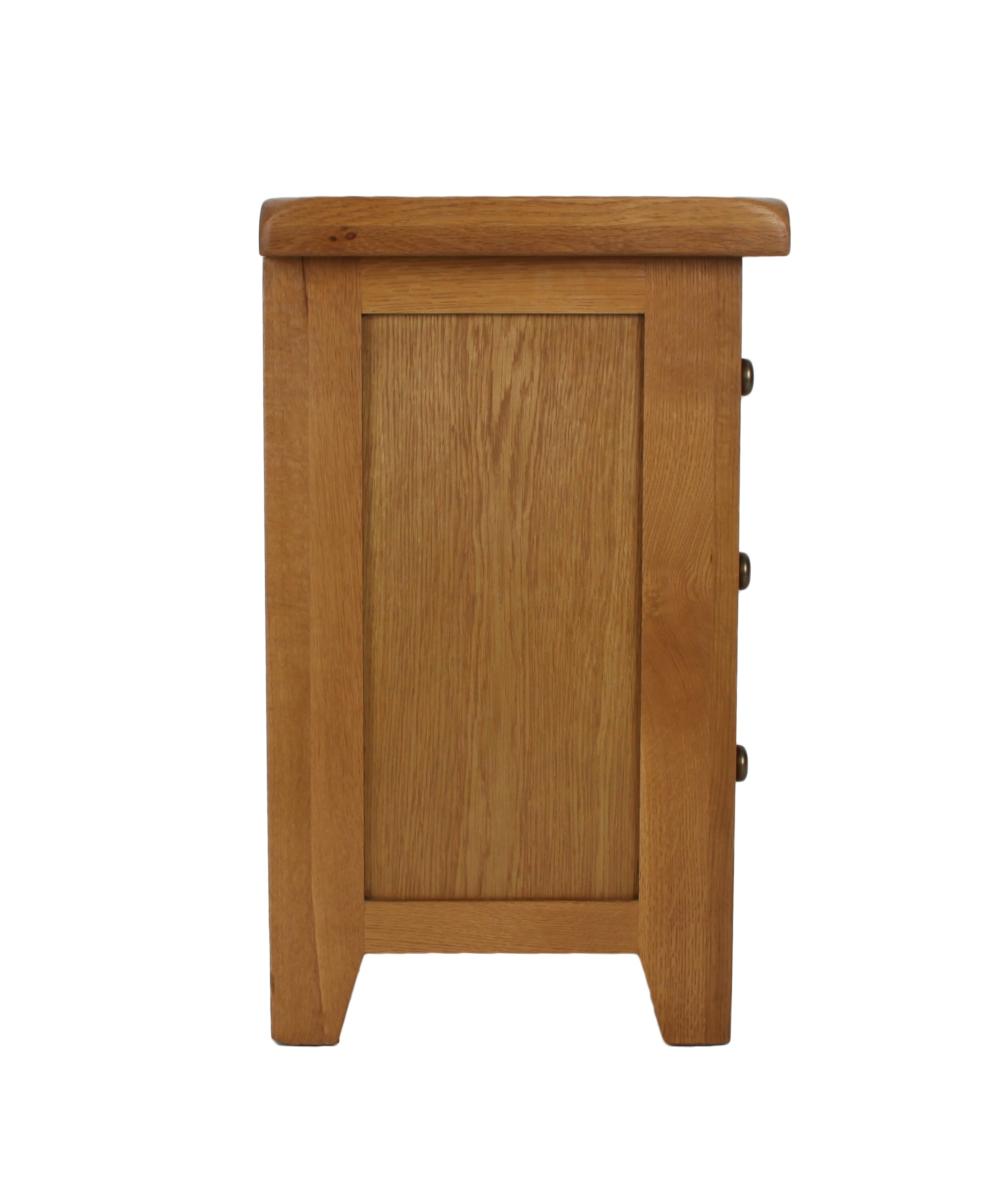 Torino Bedside 3 Drawer — Bedside Tables handmade to order by Langham Furniture, image 8 of 8