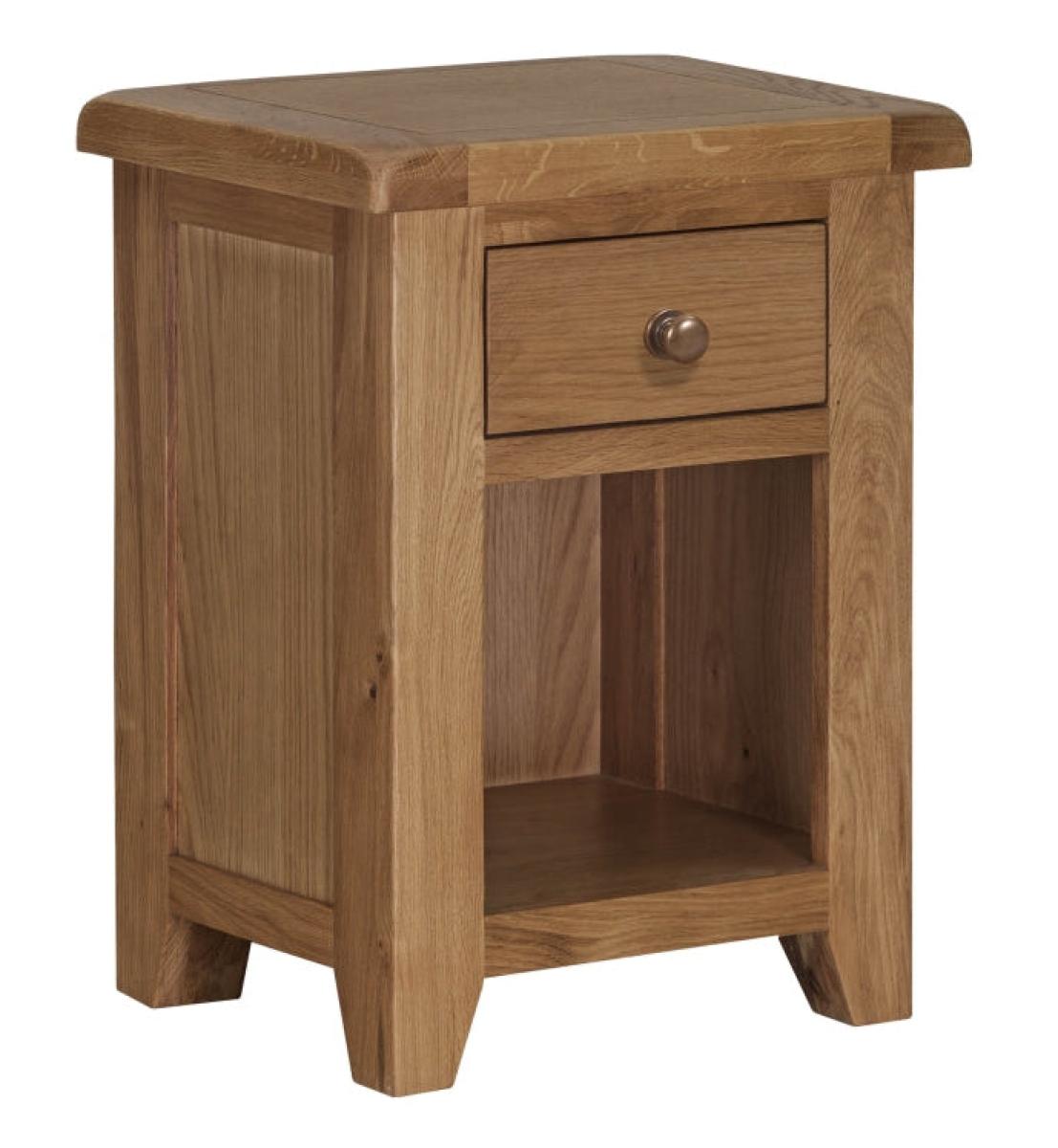 Torino Bedside 1 Drawer — Bedside Tables handmade to order by Langham Furniture, image 2 of 8