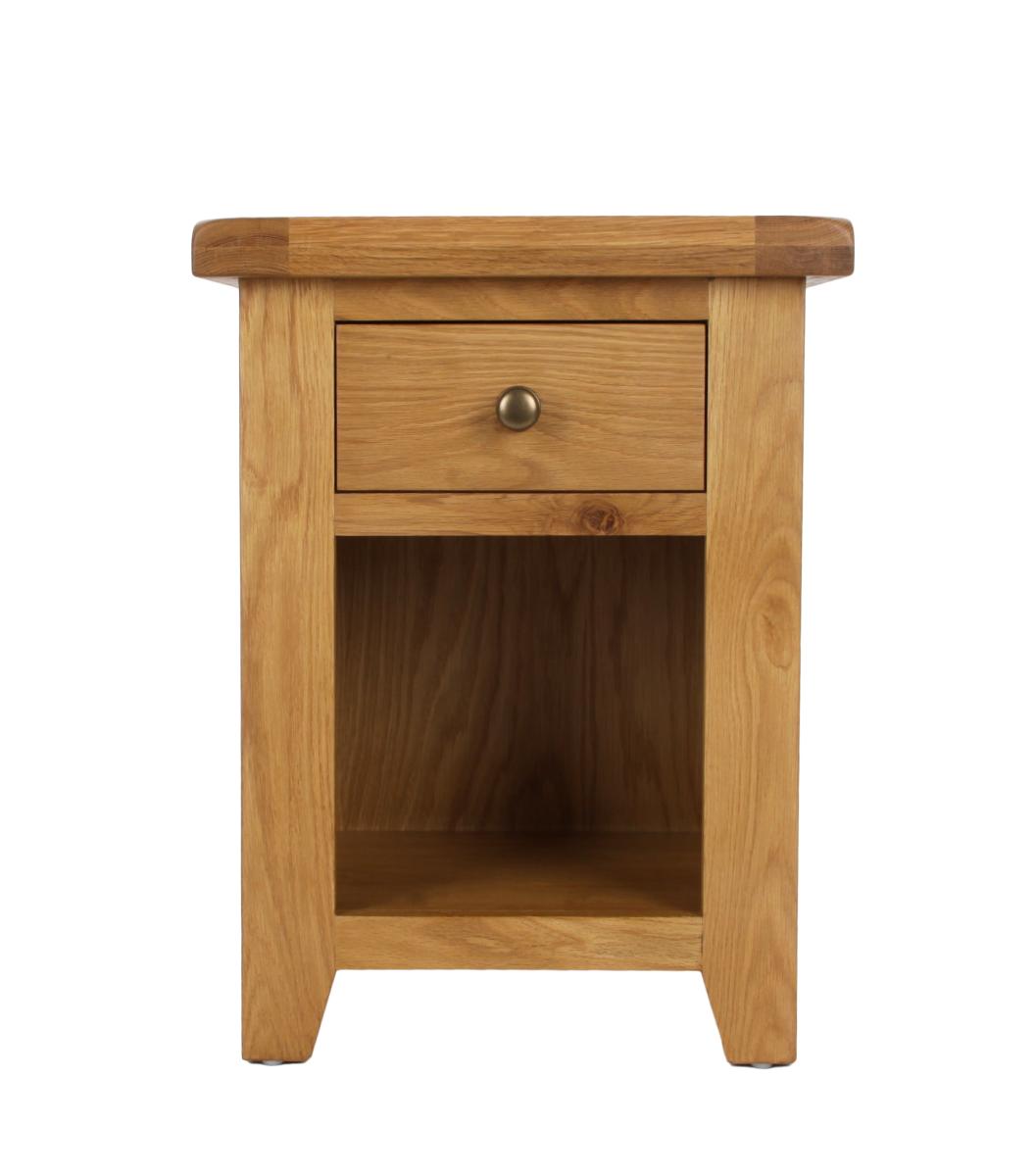 Torino Bedside 1 Drawer — Bedside Tables handmade to order by Langham Furniture, image 3 of 8