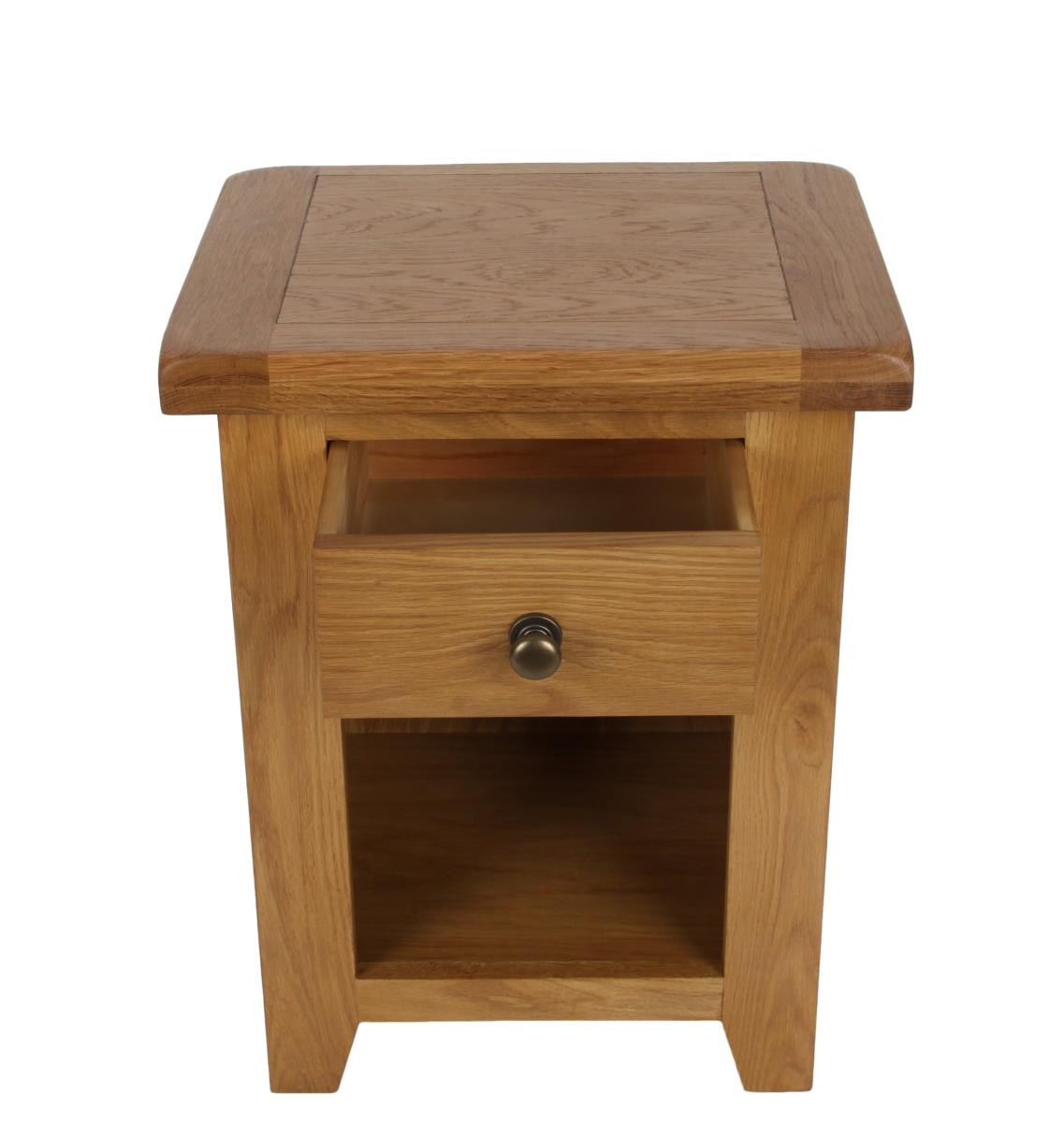 Torino Bedside 1 Drawer — Bedside Tables handmade to order by Langham Furniture, image 5 of 8