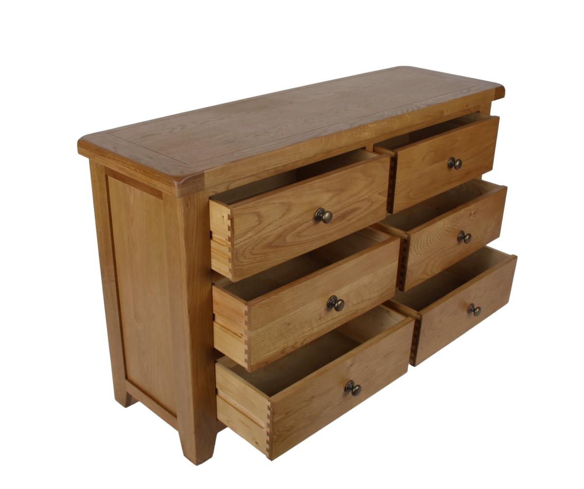 Torino 6 Drawer Chest — Chests of Drawers handmade to order by Langham Furniture, image 7 of 8