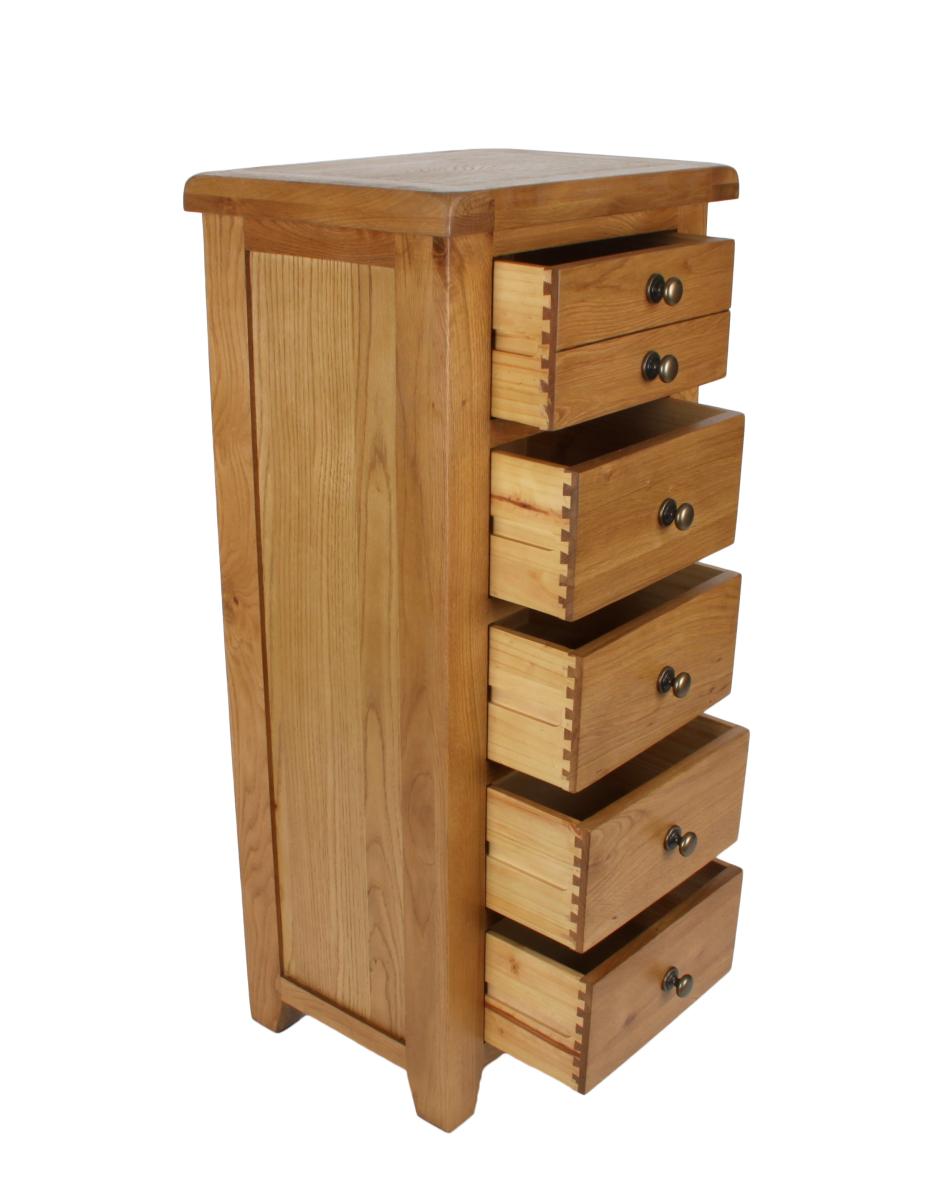 Torino 5 Drawer chest — Chests of Drawers handmade to order by Langham Furniture, image 7 of 8