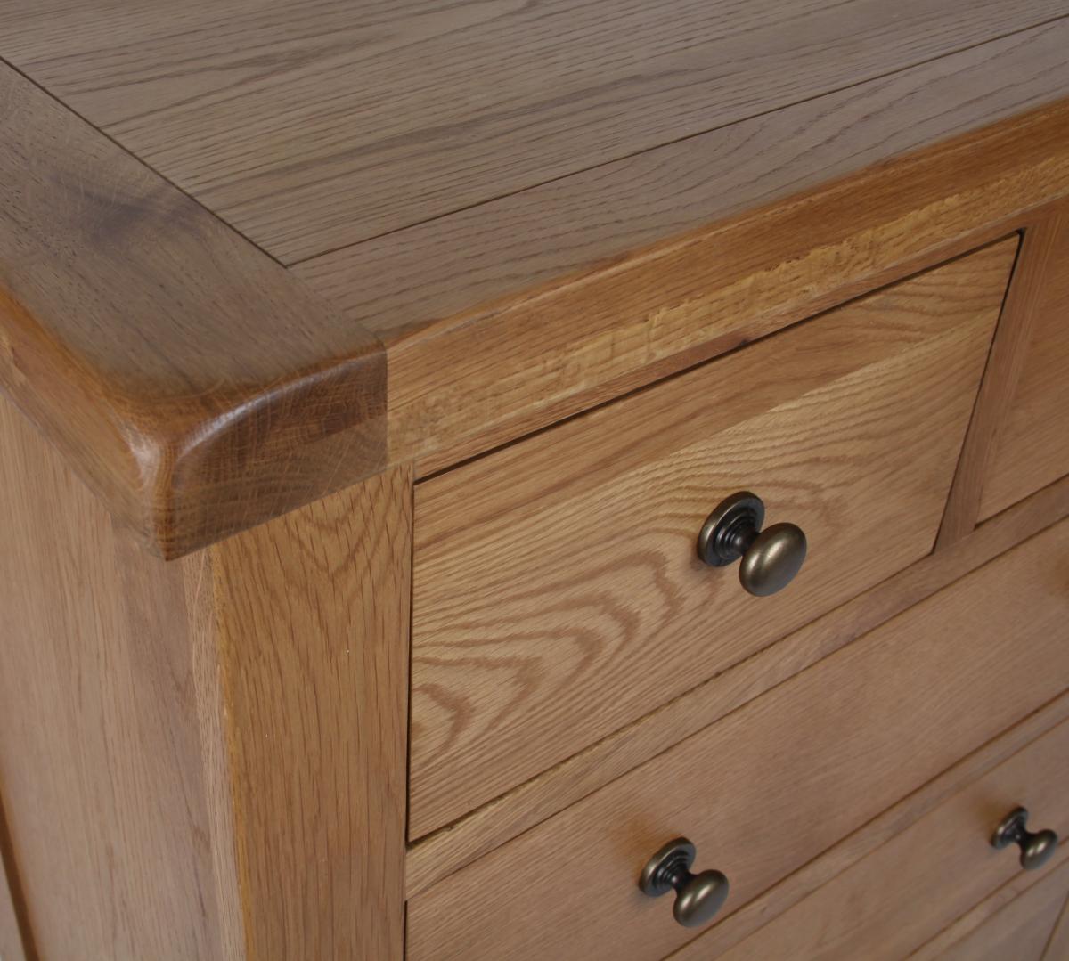 Torino 2+3 Drawer Chest — Chests of Drawers handmade to order by Langham Furniture, image 8 of 8