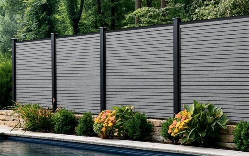 Composite fencing for a Scottish garden: what a run actually needs — Langham Furniture journal