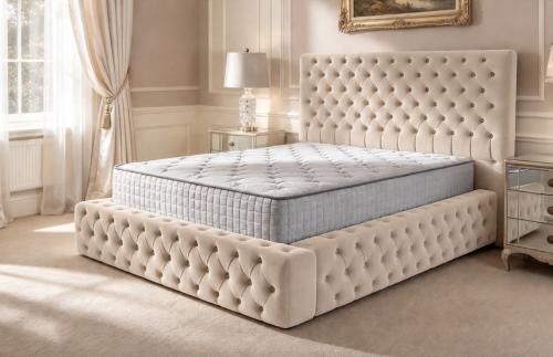 Cream Plush Velvet