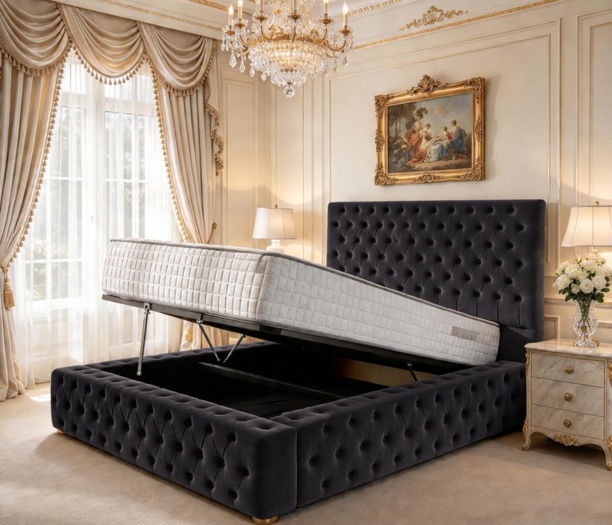 Alderley Upholstered Ottoman Bed, view 2