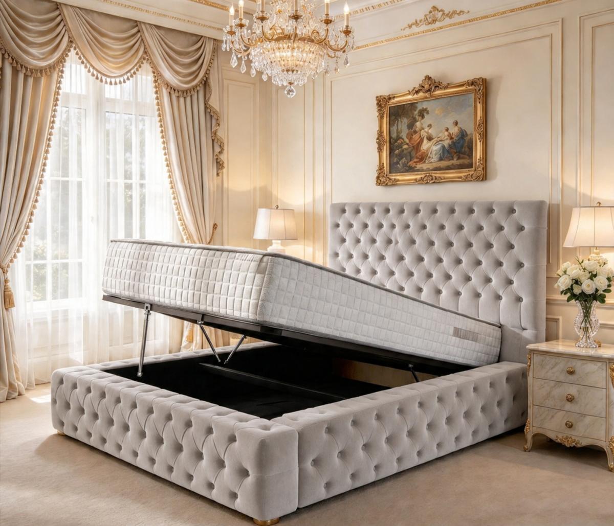 Alderley Upholstered Ottoman Bed, view 3
