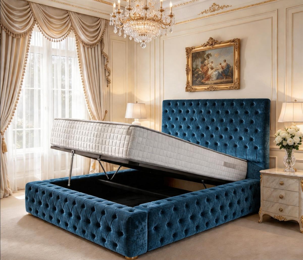 Alderley Upholstered Ottoman Bed, view 6