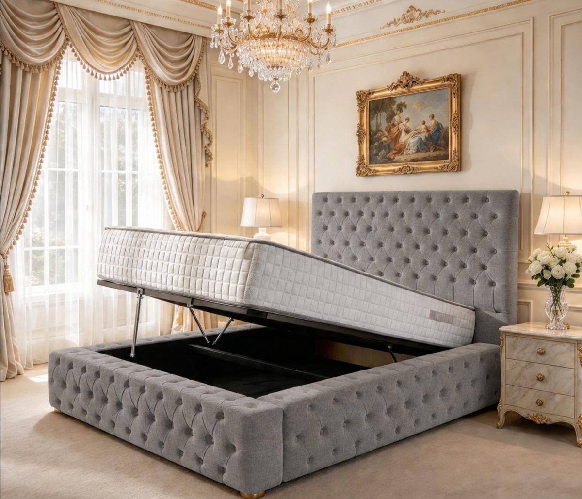Alderley Upholstered Ottoman Bed, view 9