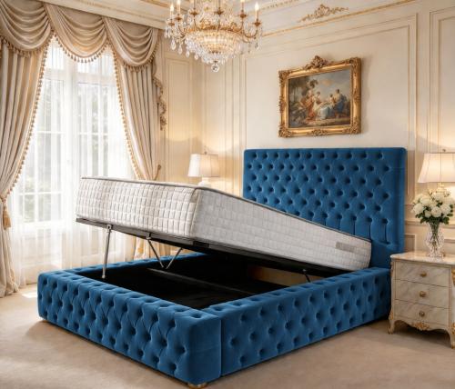 Blue Plush Velvet
