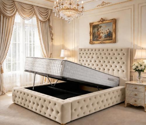 Cream Plush Velvet