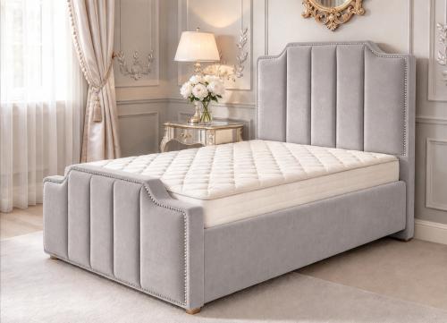 Silver Plush Velvet
