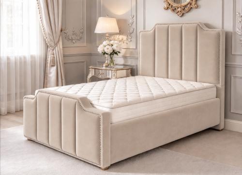 Cream Plush Velvet