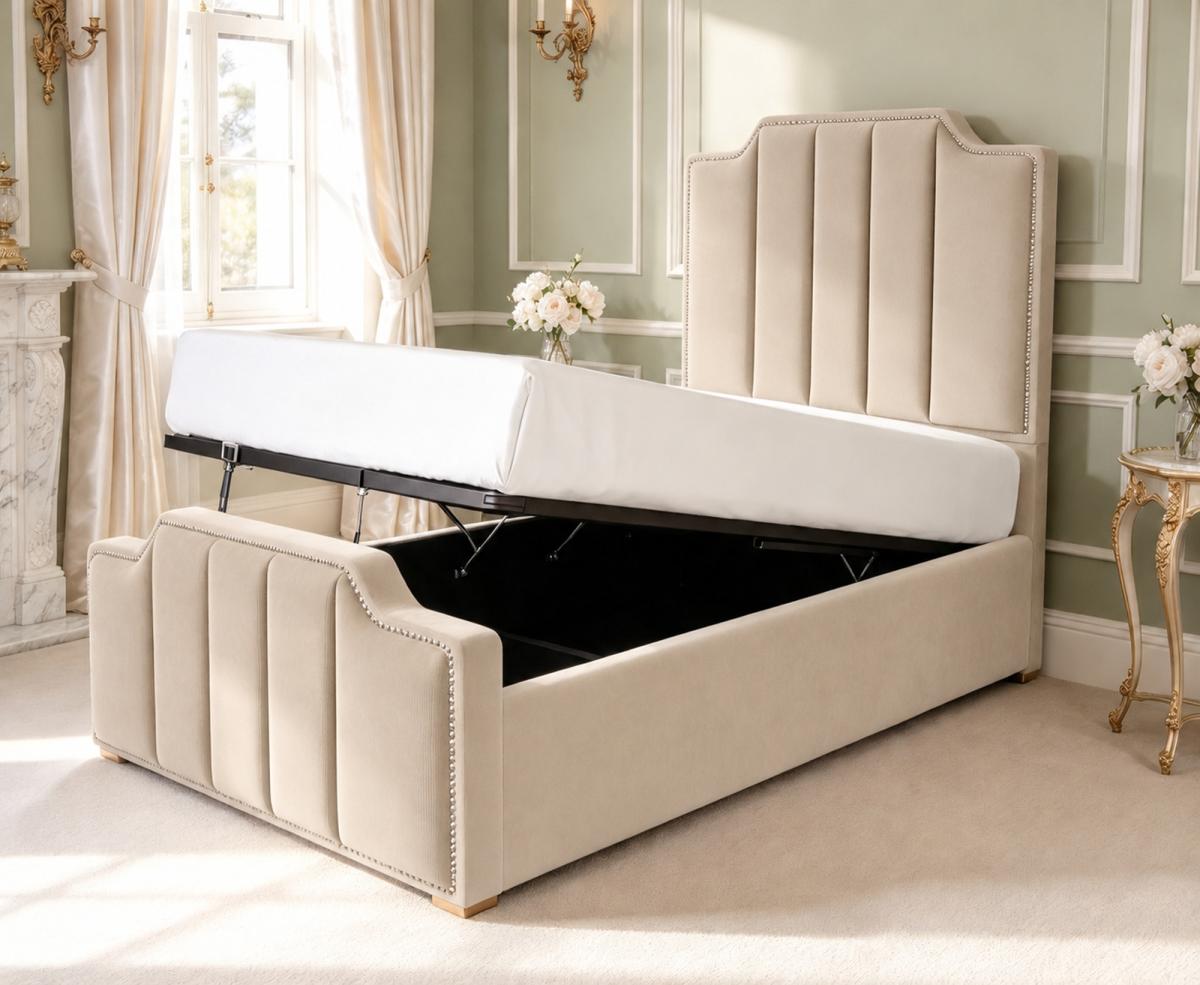 Amberley Kids Upholstered Ottoman Bed, view 11