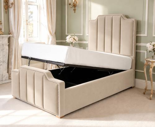 Cream Plush Velvet